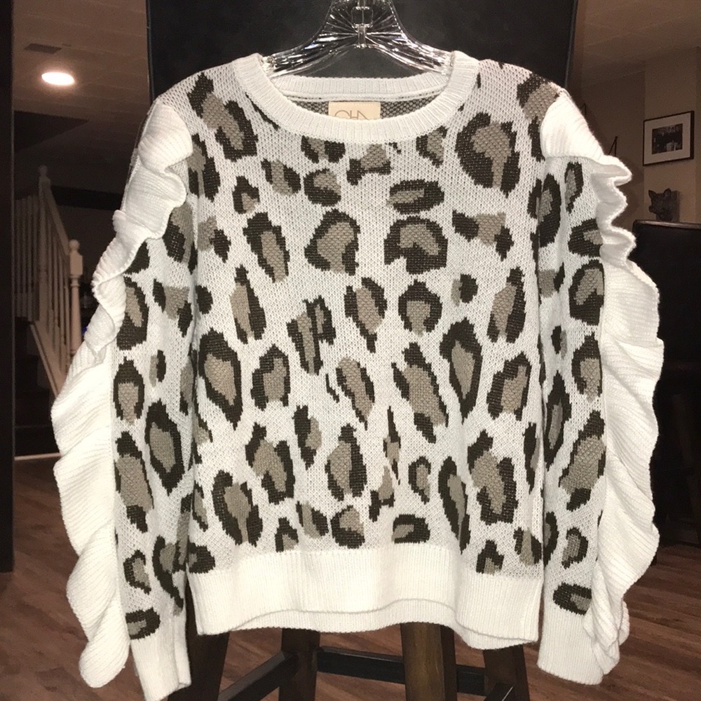 Leopard sweater